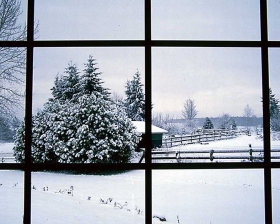 snow-window